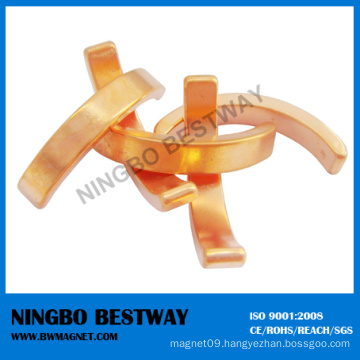 N38h Screw Magnet Arc Shaped Magnet